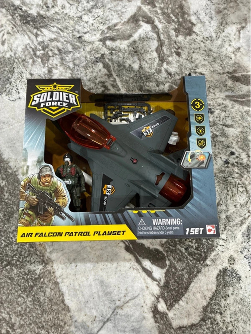 Soldier force, air falcon play set